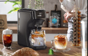 HiBREW 5-in-1 kapsulinis kafijas automāts H1B-juodas