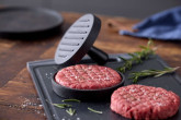 Vilde Čuguna burgeru prese 12 cm