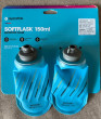 HydraPak Softflask 150ml 2- Pack. Malibu