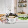 Maestro kastrolis ar vāku MAESTRO MR-3513-16S