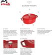 STAUB katls čuguna ovāls 5.5