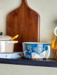 Bloomingville Hezha Bowl Blue Stoneware [Miska