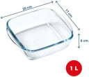 Pyrex Szklany pojemnik do frytownic powietrznych