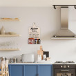 Vilde Kuchenna półka metalowa loft ścienna