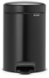 Brabantia pedāļa atkritumu tvertne melna (22113321)