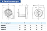 Ronic Zyle Sadzīves ventilators BLAUBERG Sileo