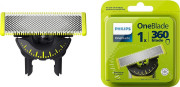 Philips OneBlade Nomaiņas asmens QP410/50 Juodas/Žalias