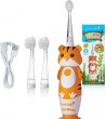 Brush-baby WildOnes Tiger Orange zobu birste