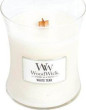 WoodWick aromātiskā svece Baltā tīkkoks 275