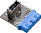 Akasa USB 3.1 20 kontaktu