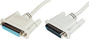 Digitus DB-25. bēšs (AK-610201-100-E) [DB-25 10m