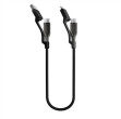 Nomad Universal Kevlar Cable USB-C. Carbide