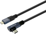 VivoLink USB-C uz leņķa datora kabeļi