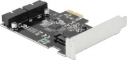 Delock PCIe x1 kontrolieris 2x USB