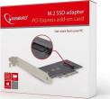 Kontroler Gembird (PEX-M2-01) [PCIe x4 M