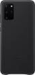 Ādas vāciņš Galaxy Note 20 melns