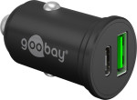 Goobay Dual-USB automašīnas ātrais lādētājs USB-C