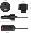 Orico ChargeClip 108W automašīnas lādētājs 2x