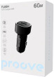 Ładowarka PROOVE Samochodowa Flash 60W (2*Type-C