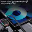 Usams lādētājs Automašīnas 1xUSB-C 3xUSB-A C34