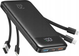 Choetech W1148 10000 mAh Powerbank Black