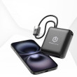 Powerbank PowerLocus 10000mAh Czarny (PL750736)