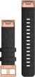 Garmin auduma plaukstas siksna (melna/rožzelta sprādze)