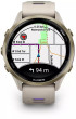 Garmin Forerunner 970 sporta pulkstenis bēšs