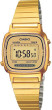 Casio Watch sieviešu retro zelta pulkstenis
