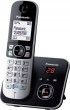Panasonic KX-TG6821PDB galda tālrunis. melns un