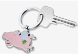 Troika Brelok Lucky Pig, emaliowany metal