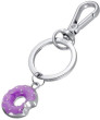 Troika Brelok Tiny Donut, metal, fioletowy