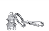 Troika Brelok Tiny Monster, metal, srebrny