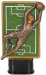 Triumf vārtsarga statuete RFST3057/BR/GN [Tryumf Statuetka