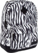 Starpak skolas mugursoma Zebra balta [Plecak