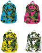 Pilot Thermal mugursoma Camouflage asorti fuksijas/zila/dzeltena/balta