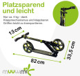 Muuwmi Aluminium Scooter PRO skrejritenis 215