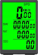 Carruzzo K455F BEZVADU VELOSIPĒDA DATORS LCD