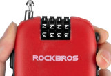 RockBros Velosipēdu slēdzenes aizdare ar izvelkamu
