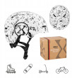 Nils Extreme MT311 KASK BIAŁY L(58-61CM)