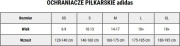 Adidas na golenie piszczele nagolenniki adidas