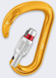 Petzl Attache ScrewLock karabīne DZELTENS [Karabinek