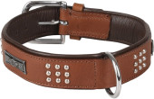 Flamingo Dog Collar Sedona Brown 39-45CM