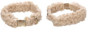 Flamingo Dog collar POOKIE beige 23-35CM