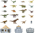 Kalendarz adwentowy Mattel Jurassic World Minis