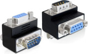 Delock AV adapteris D-Sub (VGA) melns