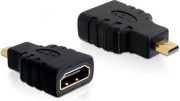 Adapteris AV Delock HDMI Micro czarny