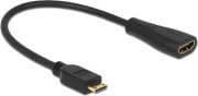 Adapteris AV Delock HDMI Mini czarny