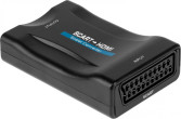 Adapter AV Scart - HDMI czarny