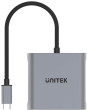 Adapter AV Unitek USB-C do 2x